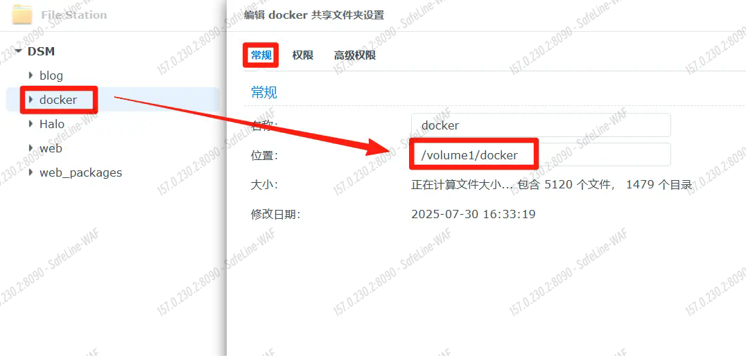 群晖docker共享文件夹